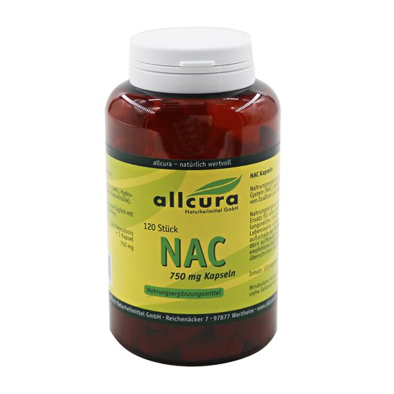 NAC 750 mg Kapseln 120 St