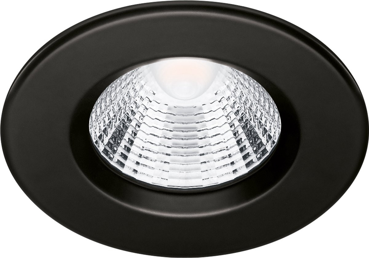Philips Dive LED inbouwspot voor badkamer en keuken - zwart - 5 W