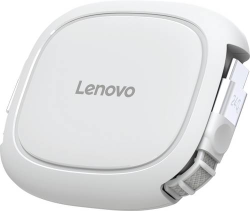 Lenovo USB-Kabel USB-C Stecker 1.2m Weiß inkl. Aufroller, beidseitig verwendbarer Stecker GX91V57059