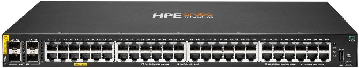 HP ARUBA 6100 48G CL4 4SFP+