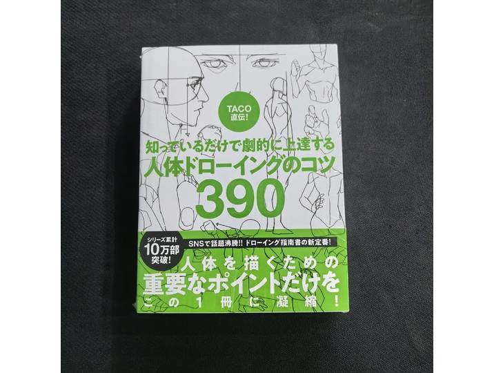 Édition japonaise des secrets de TACO : 390 conseils pour dessiner la figure humaine, livres de tutoriels de dessin