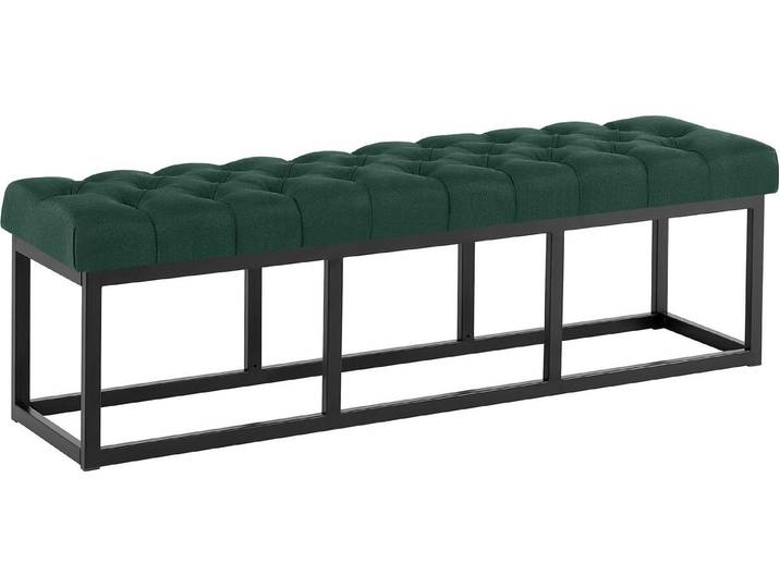 furnicato Sitzbank Amun 150x38x46 cm grün (1-St)