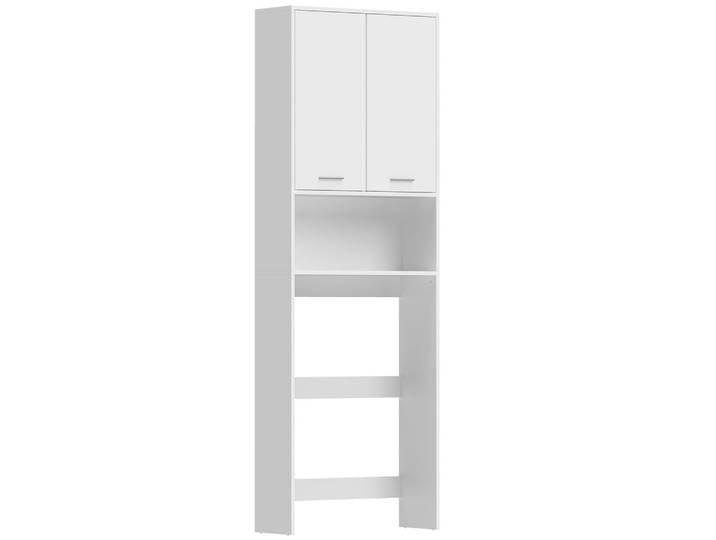 WASCHMASCHINEN-ÜBERBAUSCHRANK Spanplatte Weiß