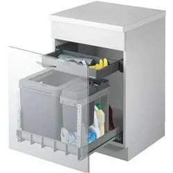 Müllex Boxx55/60-R Bio, Abfalleimer, Grau
