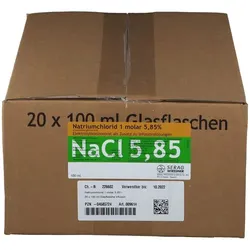 Natriumchlorid Inf.-Lösung 5,85 % 1 molar Glas
