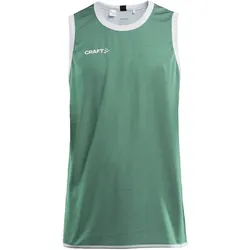 CRAFT Progress Reversible Basketballtrikot Herren 651900 - team green/white 3XL