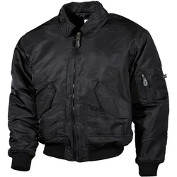 Mfh,  US CWU Pilotenjacke, schwarz (XL)
