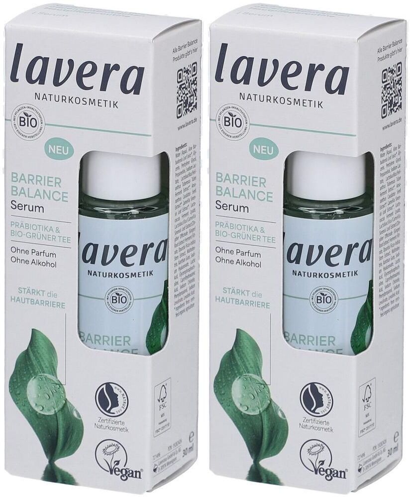 Lavera Barrier Balance Serum DE 2x 2x30 ml Elixier