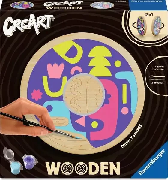 Ravensburger CreArt Wooden - Eckige Formen