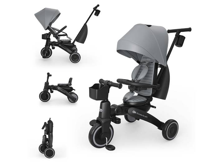 Kinderkraft Tricycle JAZZ 3 (gris)