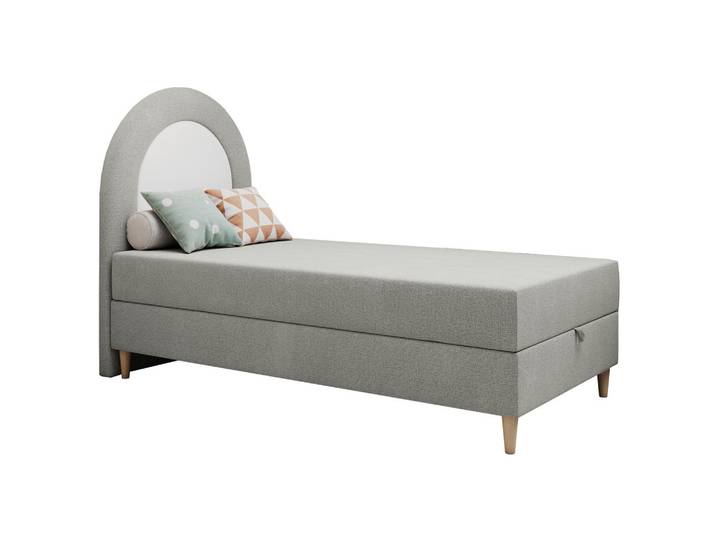 BOXBETT NEST 90/180 Hellgrau Struktur - H3
