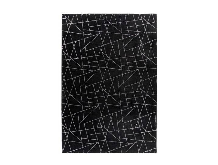 Teppich Schwarz, Silberfarben, Bijou 125, BxL: 120x170 cm