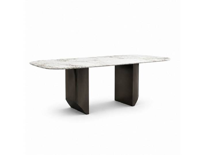 Xlmoebel Esstisch Luxus Metalltisch mit exklusivem Design für stilvolles Wohnen Sofort (Esstisch, 1-St., Esstisch), Hergestellt in Europa