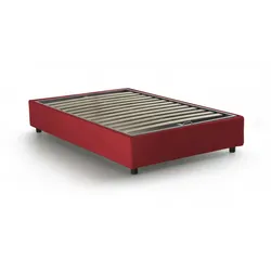 Asid - Halbzweibett, Rot, Abziehbar Made in Italy