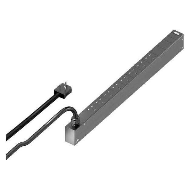 Rittal 7979811 PDU basic UK 13A/1P UK Plug 8x BS1363 PDU Basic Stromverteilung (7979811)