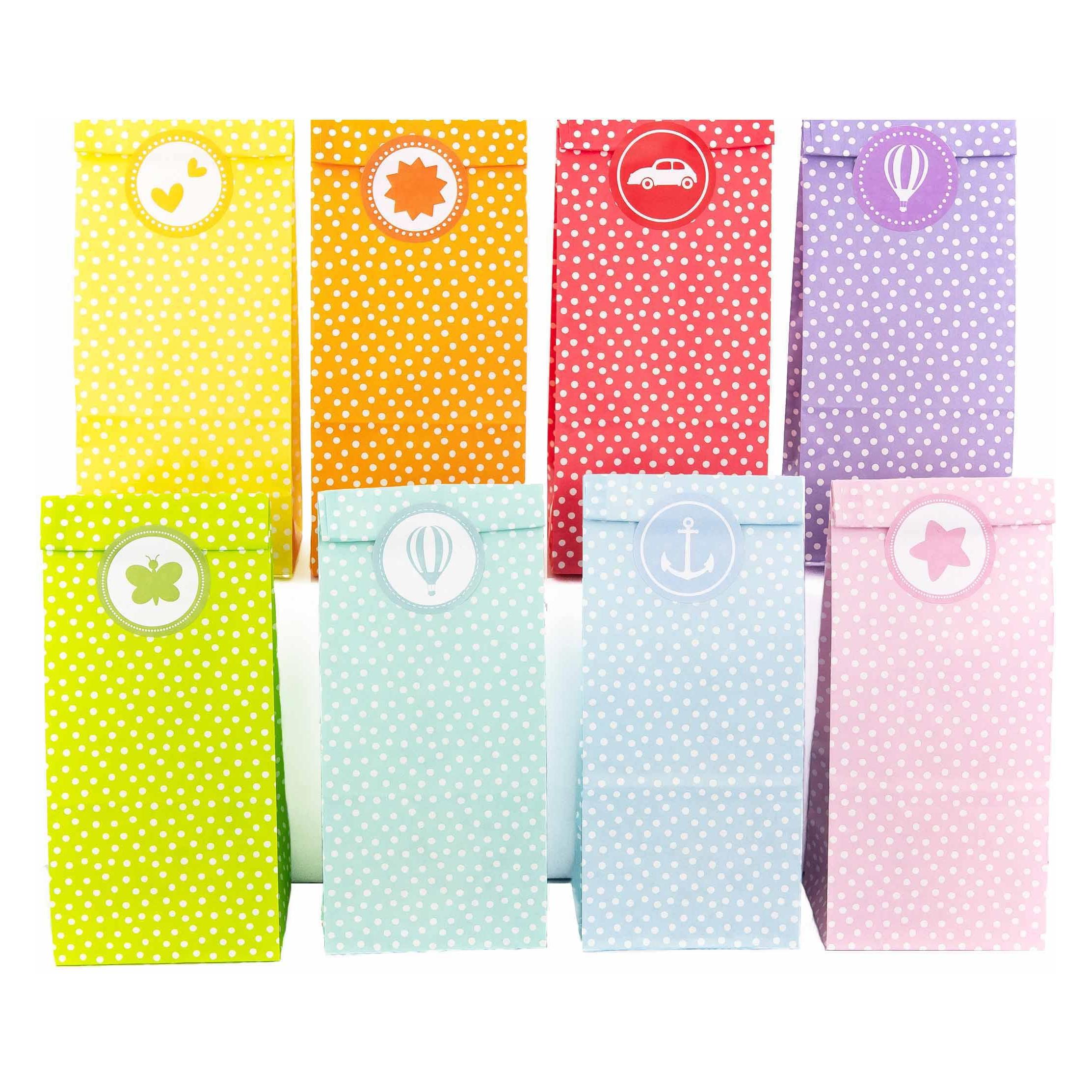 Papierdrachen 24 Partytüten (24x) (B220-005-001)