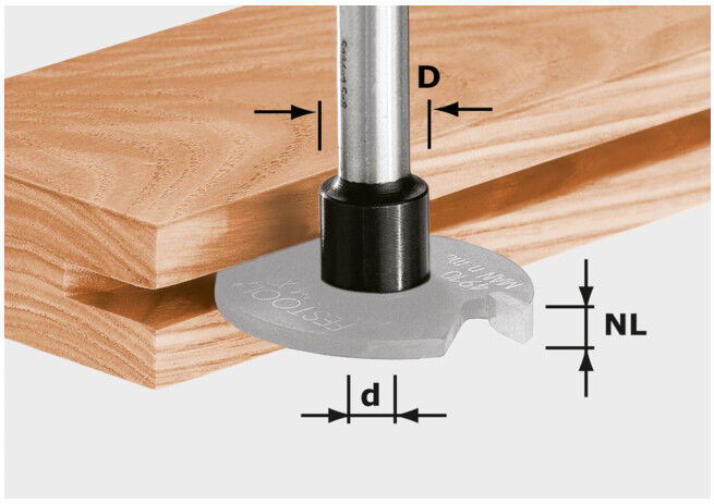 Broche porte-fraise Festool S8 1,5-5 D14 (499805)