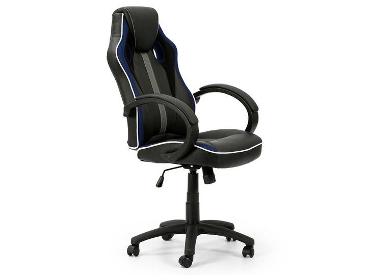 DREHSTUHL Formula Schwarz/Blau