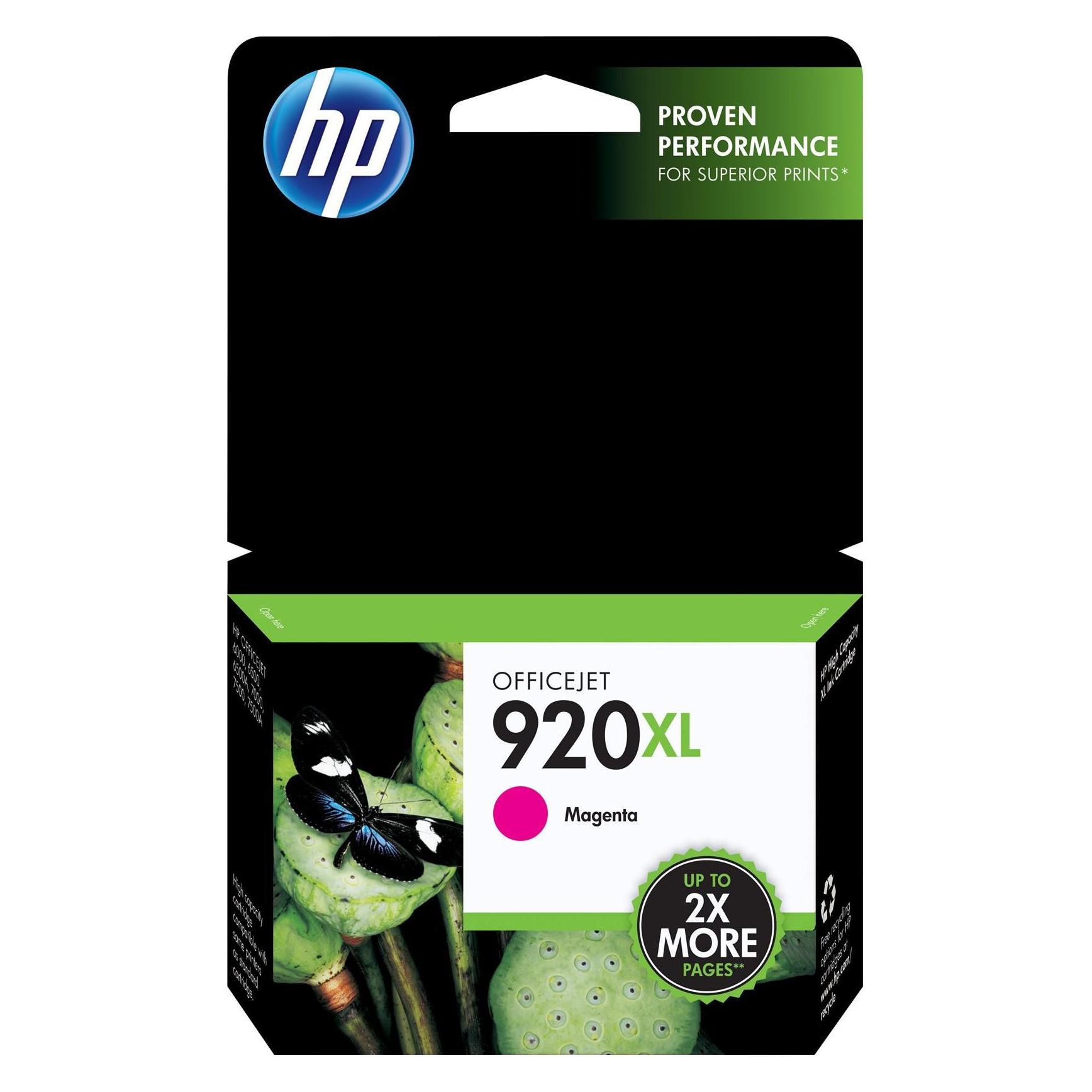 HP 920XL Officejet Ink Cartridge (M) (CD973AE#BGY)