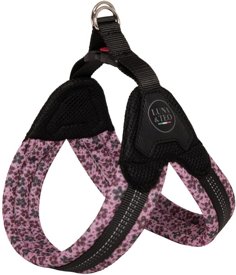 LUNA E TEO Luna&Teo Pettorina Petite Mesh Liberty Rosa TAGLIA 5 50-54CM
