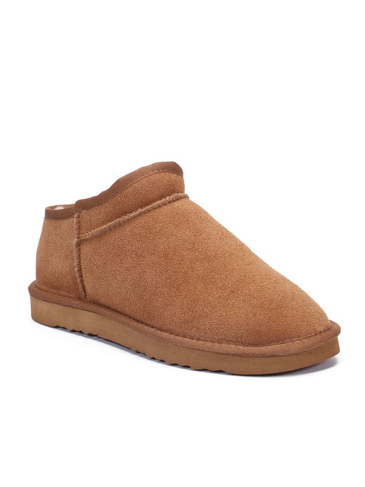 Gooce Leder-Winterboots "Jack" in Hellbraun - 43