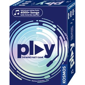 Kosmos Kartenspiel 68748, Play - The Music Party Game, ab 16 Jahre, 2-10 Spieler