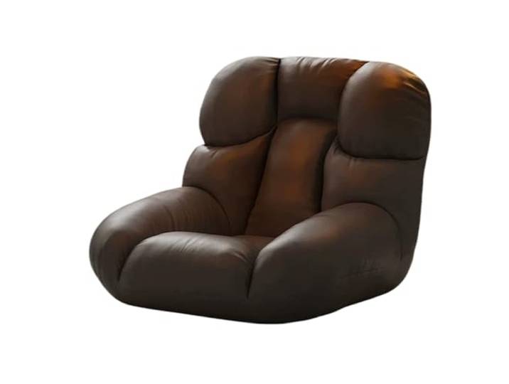 Xumh2024-3 Sitzsack Bay Window Tatami Lazy Sofa Recliner for Schlafen Single Cozy Nest Lounge Chair(Schwarz)