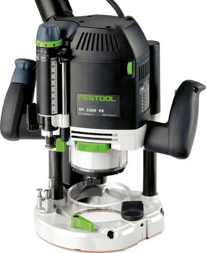 Festool OF 2200 EB-Set Oberfräse 2200 W 6 - 12,7 mm + Zubehör Set + Systainer ( 576220 )