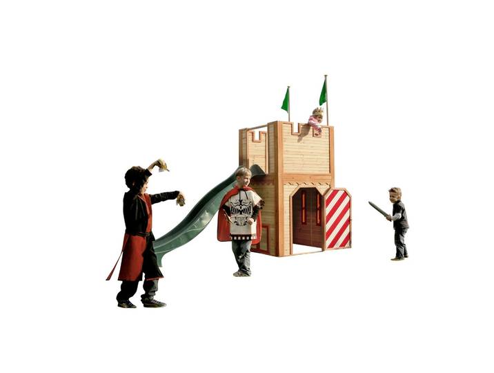 Spielturm Arthur aus Zedernholz