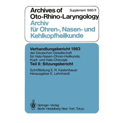 Teil II: Sitzungsbericht, Taschenbuch von , Springer Berlin, 978-3-540-13145-8