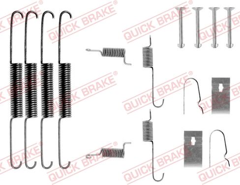 Quick Brake Zubehörsatz, Bremsbacken 105-0664