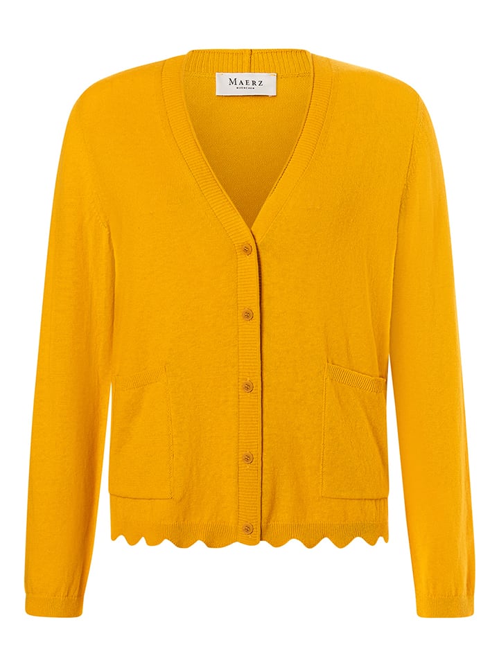 Maerz Muenchen Cardigan in Gelb - 40