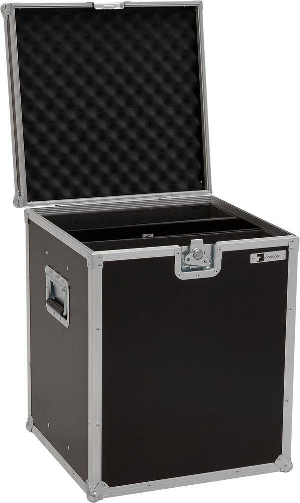 Roadinger Flightcase 2x Audience Blinder 4x100w Led Cob Cw/ww