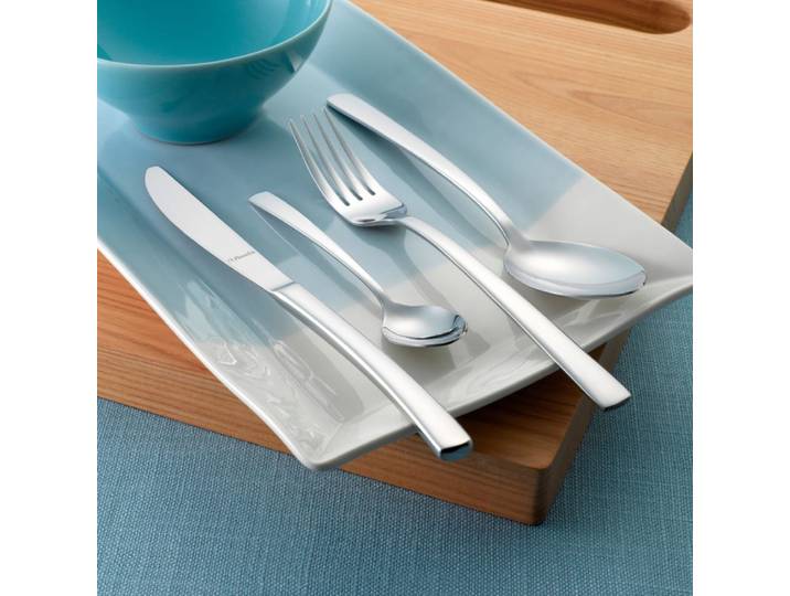 Ménagère 24 couverts en acier inox finition poli-miroir