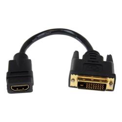 StarTech.com HDMI auf DVI Adapter 20cm - DVI-D (25 pin) HDDVIFM8IN