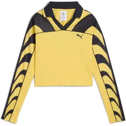 Puma, Damen, Sportshirt, ROAD TO UNITY Football Jersey Baby Tee (XS), Gelb