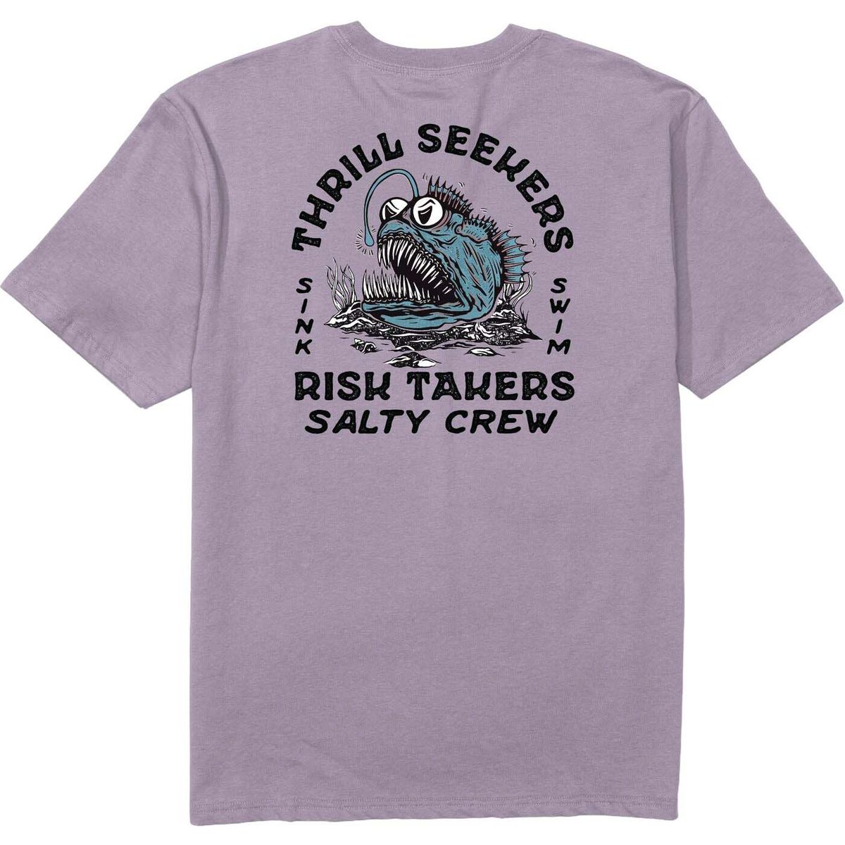 Salty Crew Angler Fish Monst SS Tee grape (GRP) M 25035280E-GRP-M