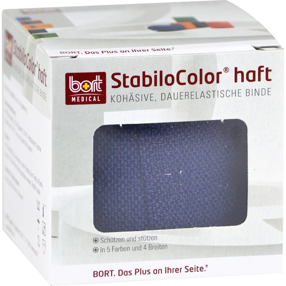 Bort GmbH Bort Stabilocolor Binde 6cm blau 08830965