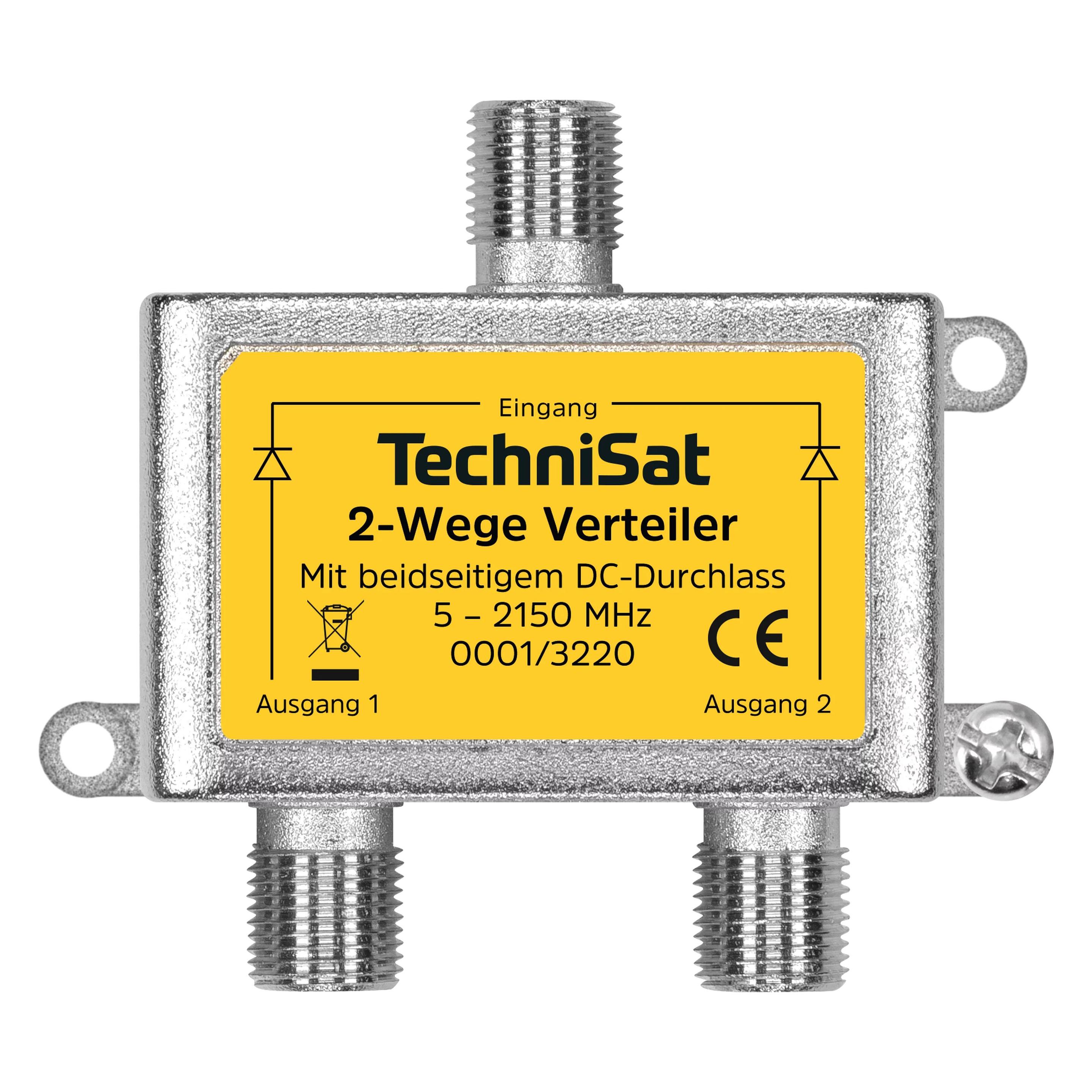 TechniSat breitbandiger mit DC-Durchlass (Verteiler) (0001/3220)