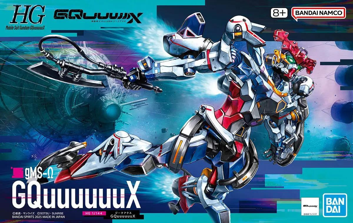 Bandai HG 1/144 GQuuuuuuX Gundam Modelkit