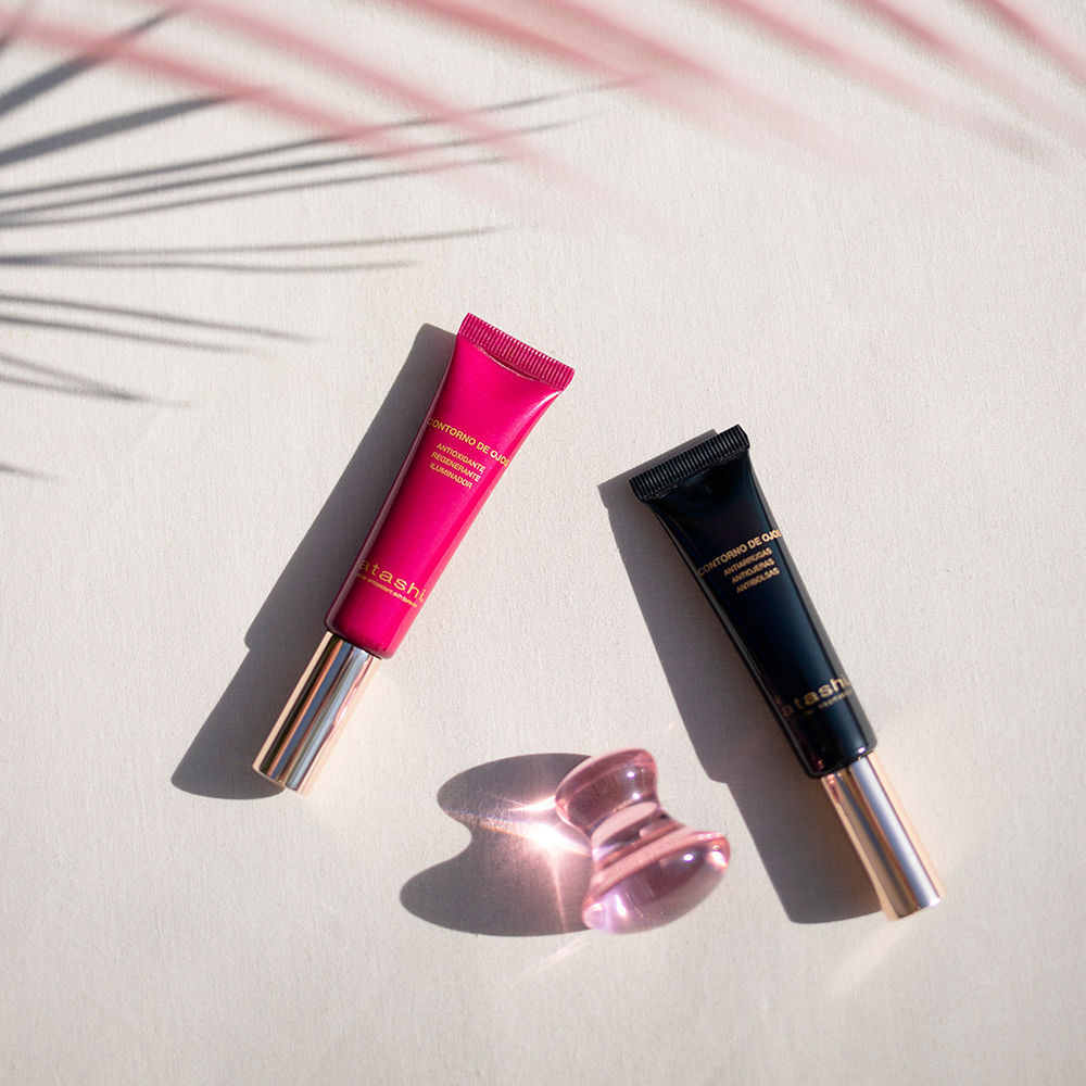 Atashi Ritual Radiant Look Duo para Contorno dos Olhos - Conjunto Anti-idade e Antioxidante (2 unidades)