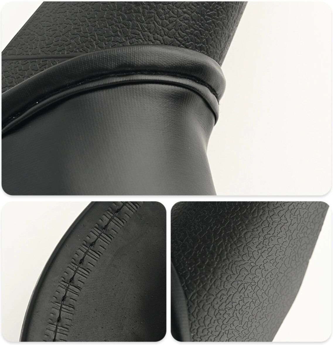 INF Coussin de nuque en silicone en U - Appui-nuque antidérapant, imperméable et ergonomique pour shampooing