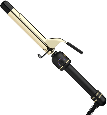 HOT TOOLS 24K Gold Extended Barrel Curling Iron 1 Inch