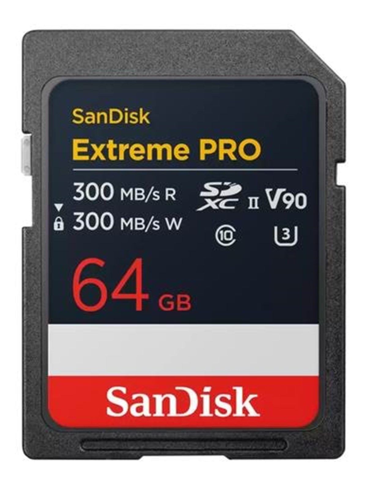 SANDISK Extreme PRO SD - 300MB/s - 64GB
