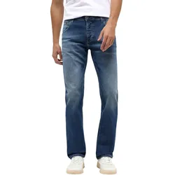 Mustang Michigan Straight Jeans in Light Scratched Used-W34 / L30