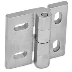 Scharniere, Edelstahl, justierbar (235-NI-55-55-HB-GS)