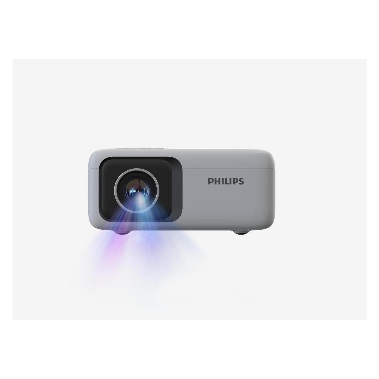 Philips Projektor NeoPix 106, 1280 × 720, 1,2:1, 500:1, grau (100 lm) (NPX106/INT)
