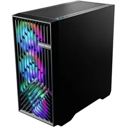 CSL Gaming PC M10700 GeForce RTX 4060 (1000 GB, 16 GB, AMD Ryzen 5 7600, GeForce RTX 4060), PC, Schwarz