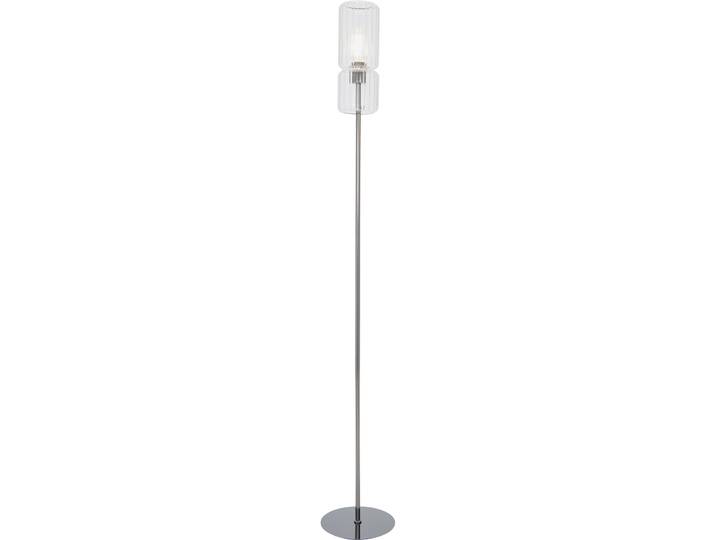 Stehlampe Harmon transparent/anthrazit matt Metall/Glas H 155 cm - Stehlampe
