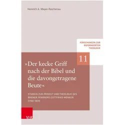 »Der kecke Griff nach der Bibel und die davongetragene Beute«, Fachbücher von Heinrich A. Meyer-Reichenau